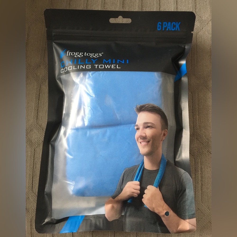 Frogg Toggs 6 Pack Chilly Mini Cooling Towels NEW Unopened package